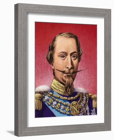 Napoleon the Third-Pat Nicolle-Framed Giclee Print