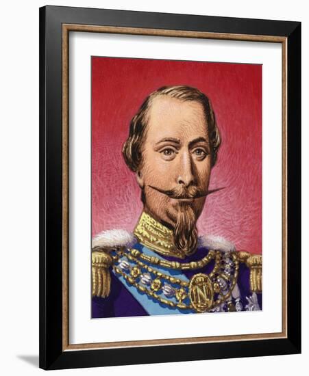 Napoleon the Third-Pat Nicolle-Framed Giclee Print