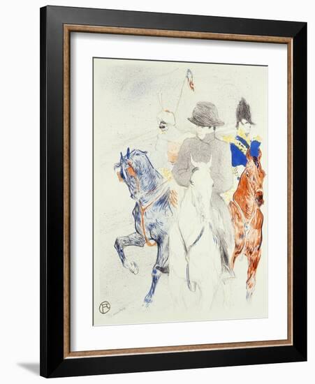 Napoleon-Henri de Toulouse-Lautrec-Framed Giclee Print