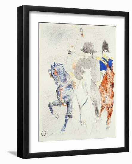 Napoleon-Henri de Toulouse-Lautrec-Framed Giclee Print