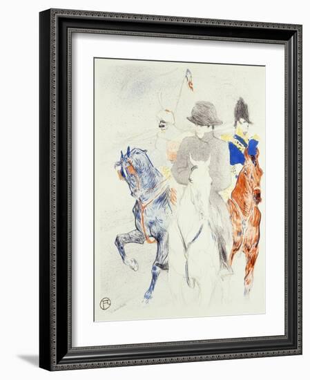 Napoleon-Henri de Toulouse-Lautrec-Framed Giclee Print