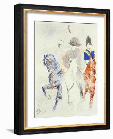 Napoleon-Henri de Toulouse-Lautrec-Framed Giclee Print