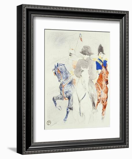 Napoleon-Henri de Toulouse-Lautrec-Framed Giclee Print