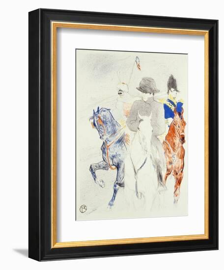 Napoleon-Henri de Toulouse-Lautrec-Framed Giclee Print