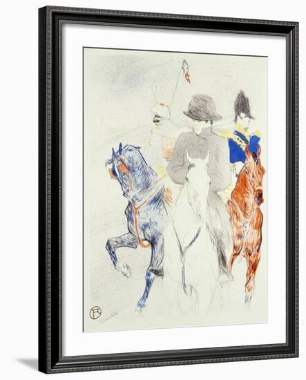 Napoleon-Henri de Toulouse-Lautrec-Framed Giclee Print