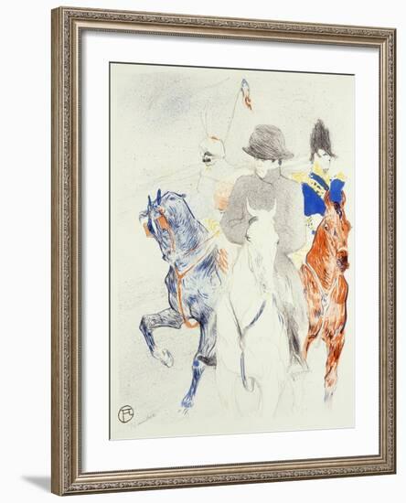 Napoleon-Henri de Toulouse-Lautrec-Framed Giclee Print