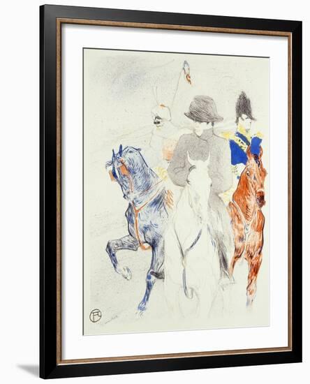 Napoleon-Henri de Toulouse-Lautrec-Framed Giclee Print