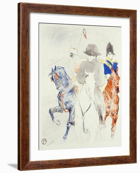 Napoleon-Henri de Toulouse-Lautrec-Framed Giclee Print