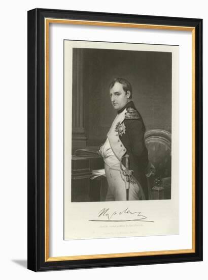 Napoleon-Hippolyte Delaroche-Framed Giclee Print