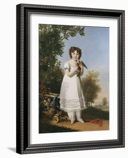 Napoléone-Elisa Baciocchi princesse de Piombino (fille d'Elisa Bonaparte et du prince Félix-Marie Guillermine Benoist-Framed Giclee Print