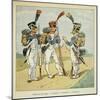 Napoleonic Wars, French Army. Line Infantry: Fusilier, Grenadier and Voltigeur-Louis Bombled-Mounted Art Print