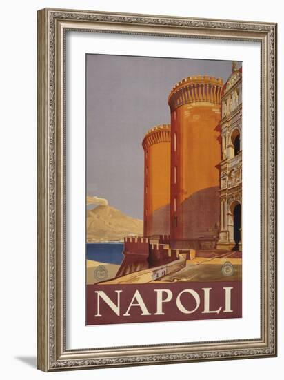 Napoli-null-Framed Art Print