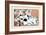 Napping Fox Terrier Dogs-Julia Dyar Hardy-Framed Art Print