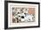 Napping Fox Terrier Dogs-Julia Dyar Hardy-Framed Art Print