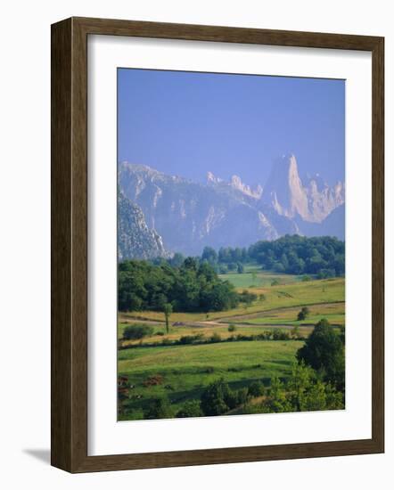 Naranjo De Bulnes (Peak), Picos De Europa Mountains, Asturias, Spain, Europe-David Hughes-Framed Photographic Print