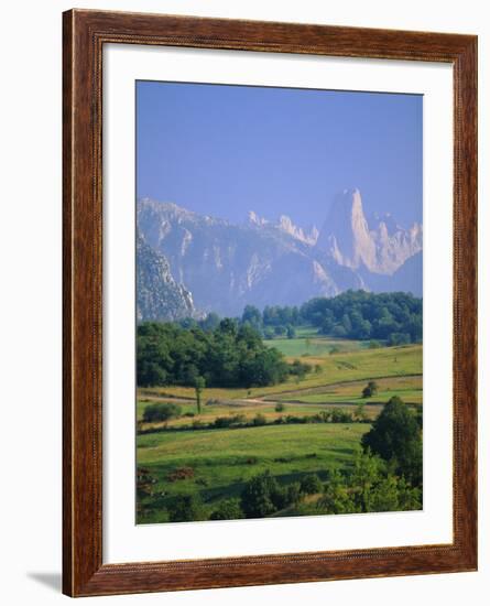 Naranjo De Bulnes (Peak), Picos De Europa Mountains, Asturias, Spain, Europe-David Hughes-Framed Photographic Print