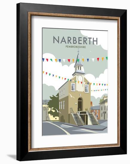 Narberth - Dave Thompson Contemporary Travel Print-Dave Thompson-Framed Art Print