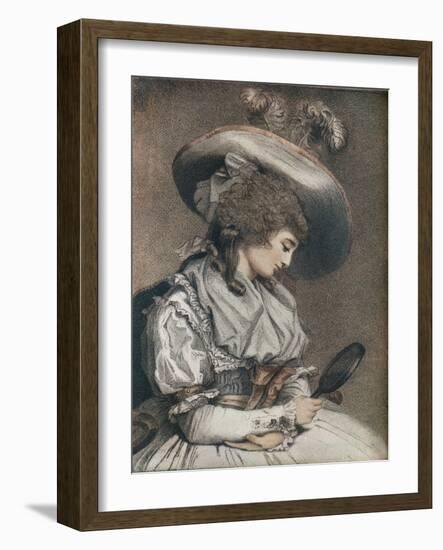 Narcissa, 1787-John Raphael Smith-Framed Giclee Print