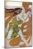 'Narcisse: A Bacchante. Costume design for the dance Narcisse', 1911-Leon Bakst-Mounted Giclee Print