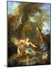 Narcissus, 1728-Francois Lemoyne-Mounted Giclee Print