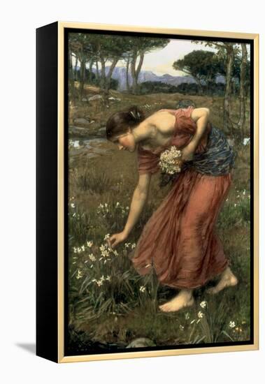 Narcissus, 1912-John William Waterhouse-Framed Premier Image Canvas