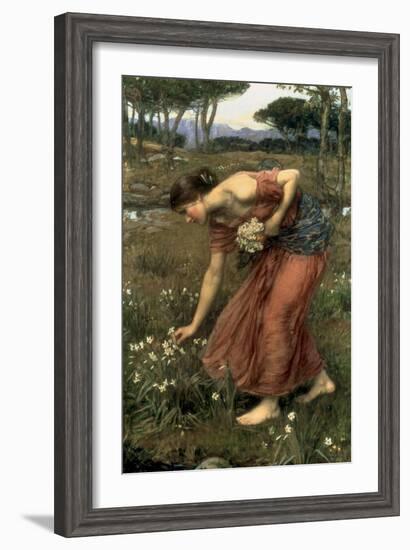 Narcissus, 1912-John William Waterhouse-Framed Giclee Print