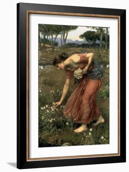 Narcissus, 1912-John William Waterhouse-Framed Giclee Print