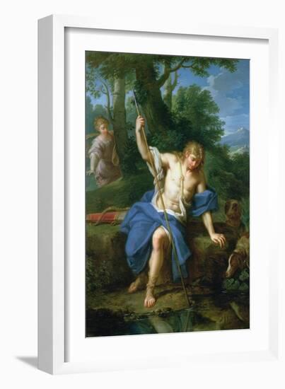 Narcissus and Echo-Placido Costanzi-Framed Giclee Print