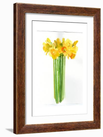 Narcissus Bunch; 2014;-John Keeling-Framed Giclee Print