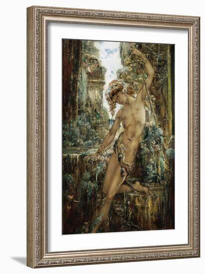 Narcissus, C. 1890-Gustave Moreau-Framed Giclee Print