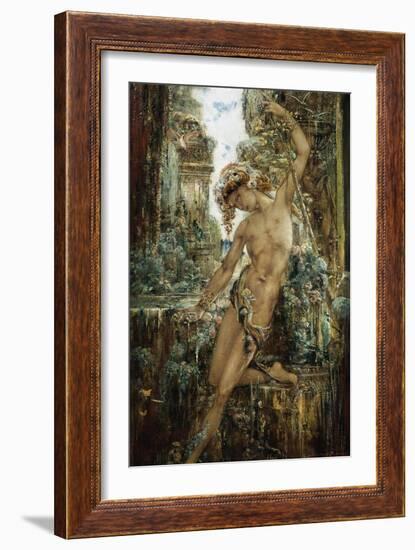 Narcissus, C. 1890-Gustave Moreau-Framed Giclee Print