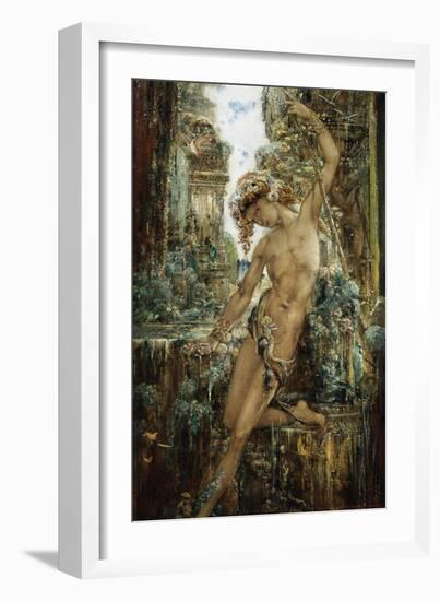 Narcissus, C. 1890-Gustave Moreau-Framed Giclee Print