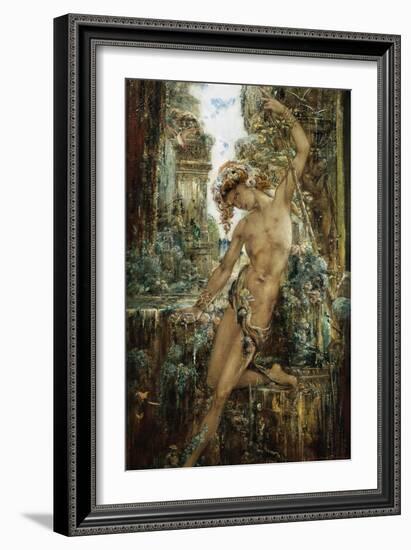 Narcissus, C. 1890-Gustave Moreau-Framed Giclee Print