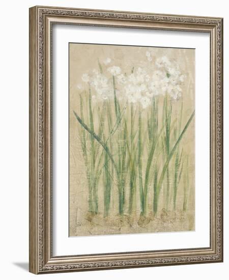 Narcissus Cool-Cheri Blum-Framed Art Print