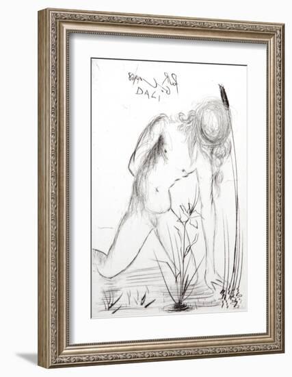 Narcissus-Salvador Dalí-Framed Collectable Print