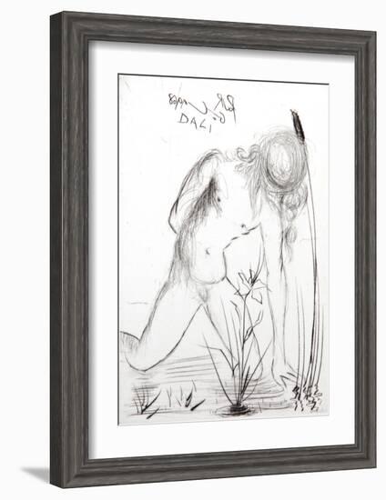 Narcissus-Salvador Dalí-Framed Collectable Print