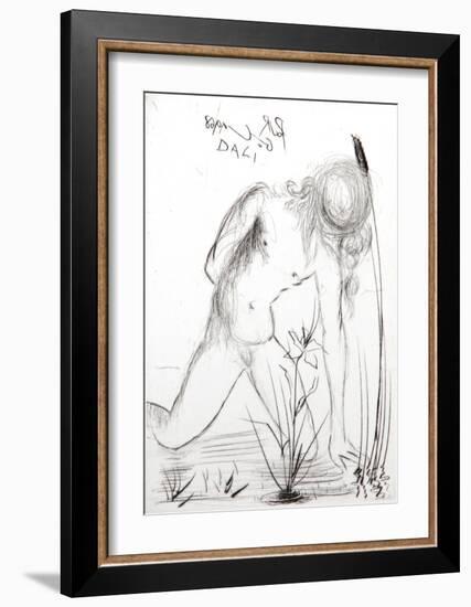 Narcissus-Salvador Dalí-Framed Collectable Print