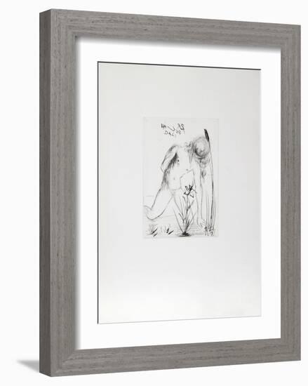 Narcissus-Salvador Dalí-Framed Collectable Print