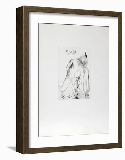 Narcissus-Salvador Dalí-Framed Collectable Print