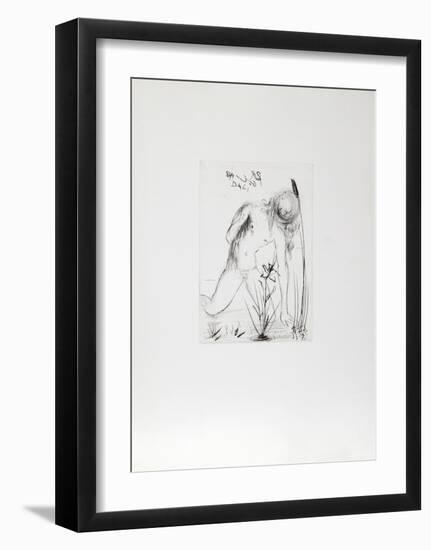 Narcissus-Salvador Dalí-Framed Collectable Print