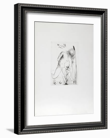 Narcissus-Salvador Dalí-Framed Collectable Print