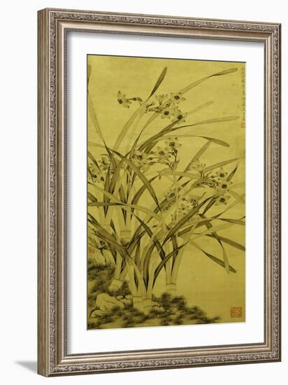 Narcissus-Ma Shouzhen-Framed Giclee Print