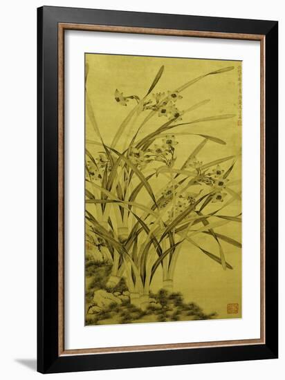 Narcissus-Ma Shouzhen-Framed Giclee Print