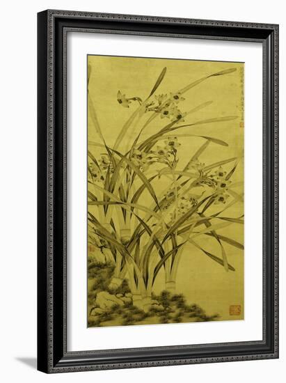 Narcissus-Ma Shouzhen-Framed Giclee Print