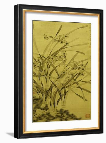 Narcissus-Ma Shouzhen-Framed Giclee Print