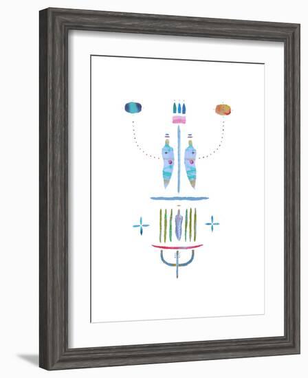 Narcisuss and Echo-Trystan Bates-Framed Premium Giclee Print