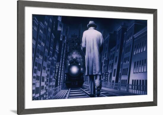 Narco Analyse-Alain Cardinal-Framed Art Print