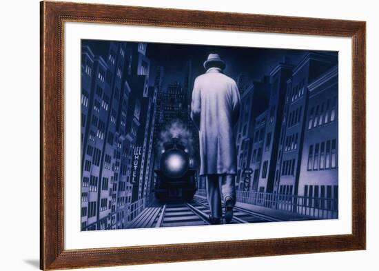 Narco Analyse-Alain Cardinal-Framed Art Print