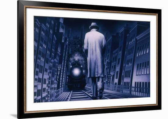 Narco Analyse-Alain Cardinal-Framed Art Print