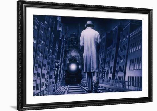 Narco Analyse-Alain Cardinal-Framed Art Print